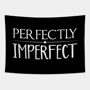 Perfectly Imperfect typography Tapestry