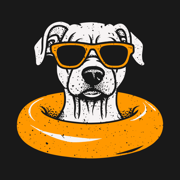 Puppy In Sunglasses by timegraf