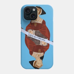 Queen Jane Seymour card Phone Case