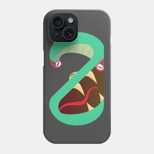 2Snake mask Phone Case by TIERRAdesigner