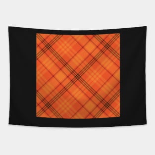 Plaid Pattern Tapestry