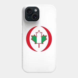 Canadian Nigerian Multinational Patriot Flag Phone Case