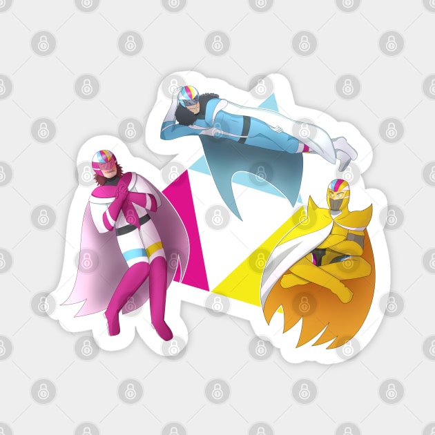 Starbomb Tryforce Magnet by celestialuka