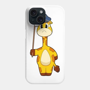 Giraffe Cop Police Phone Case