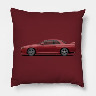 SKYLINE GTR R32 Red Pillow