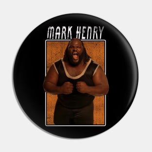 Vintage Wwe Mark Henry Pin