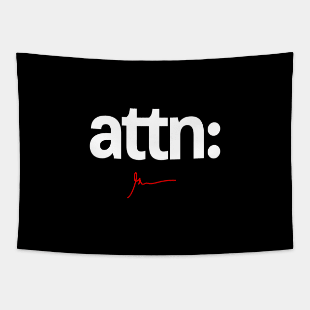 attn: | Garyvee Signature Tapestry by GaryVeeApparel