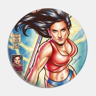 Pole Vault Lady Pin