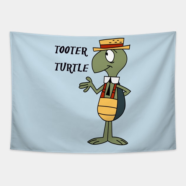 Tooter Turtle Vintage 60’s Tapestry by GoneawayGames