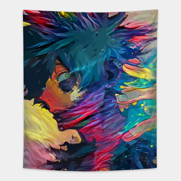 Dabi The Blue Flames Lord My Hero Academia Tapestry Teepublic