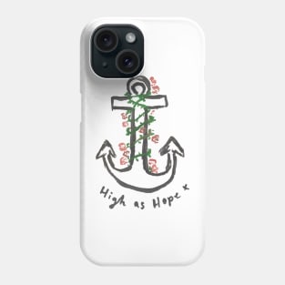 Florence Welch High As Hope Anchor Art Doodle Phone Case