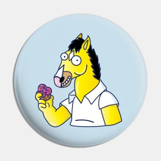 Homer Horseman & Prickly Muffin Pin
