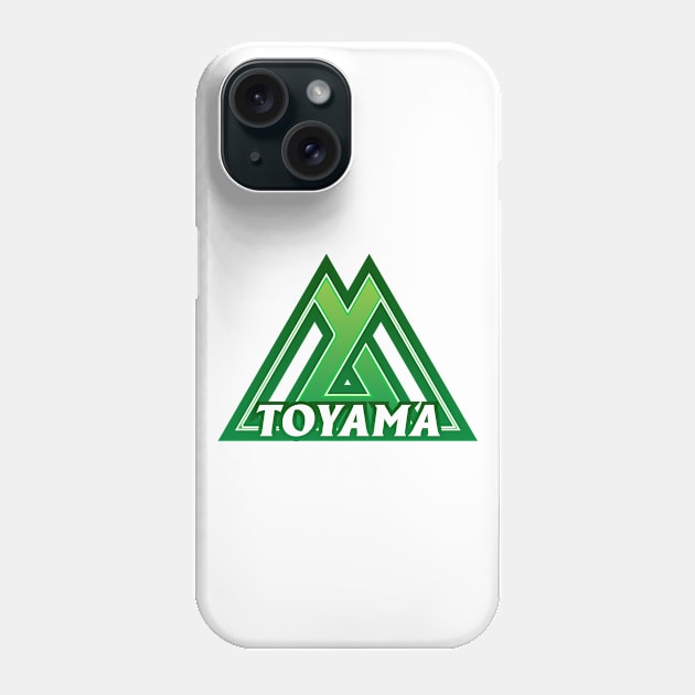 Toyama Prefecture Japanese Symbol Phone Case by PsychicCat