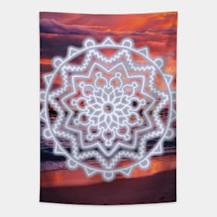 Lace Sunset Tapestry