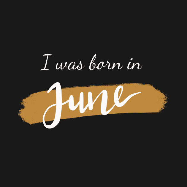 Born in june by Lish Design