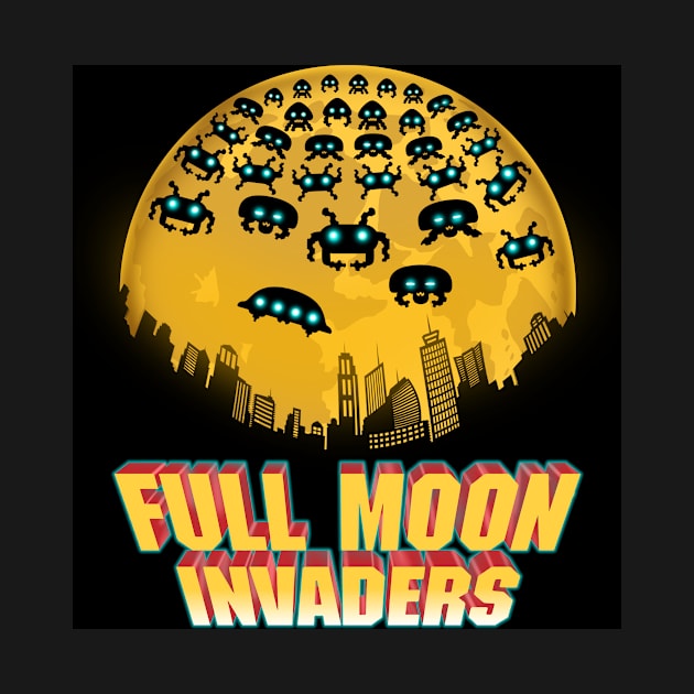 Full Moon Invaders by Pigeon585