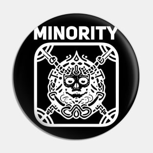 Proud minority Pin