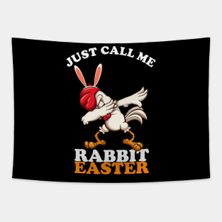 EASTER BUNNY DABBING - EASTER CHICKEN Tapestry