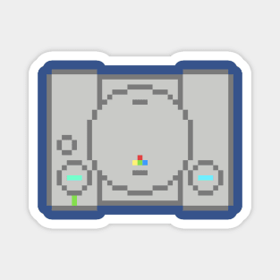 PlayStation Classic Retro Pixel Art Magnet