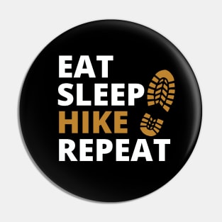 Eat Sleep Hike Repeat Pin