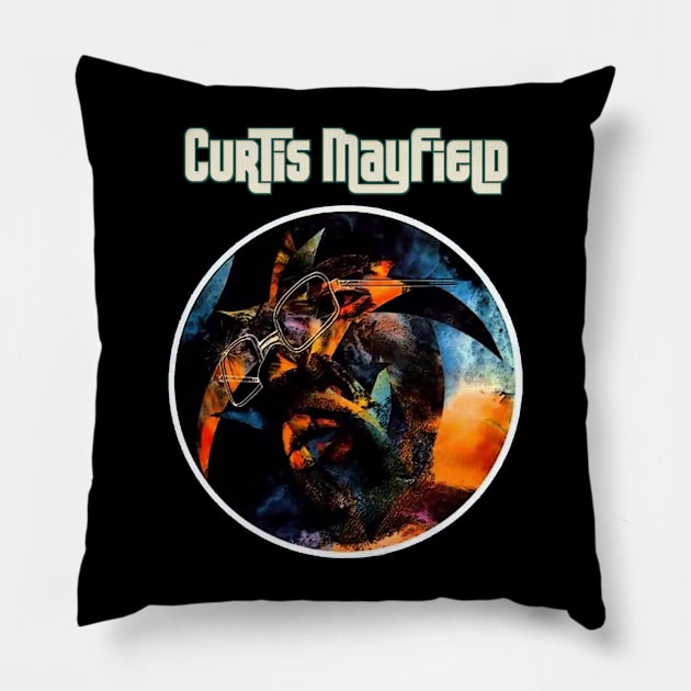 People Get Ready – for This Curtis Tee! Pillow by MilanVerheij Bike