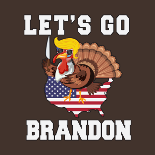 Let's Go Brandon Thanksgiving Turkey T-Shirt