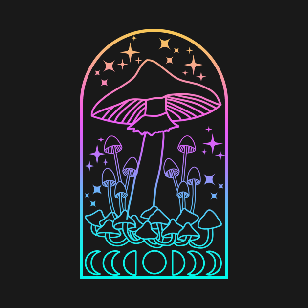 Discover Cottagecore Aesthetic Goblincore Mushroom Dark Academia - Mushroom - T-Shirt