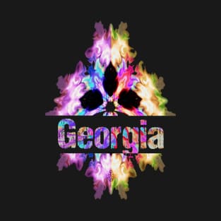 Georgia gift tie dye watercolor T-Shirt