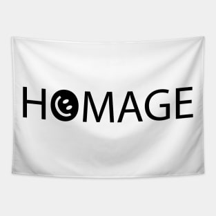 Homage artistic typography design Tapestry