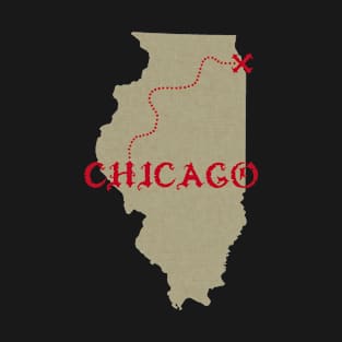 Chicago X Marks the Spot T-Shirt