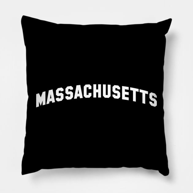 Massachusetts Pillow by Texevod