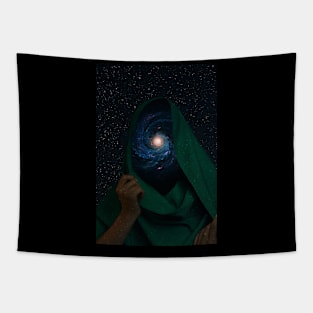 Galaxy Woman Tapestry