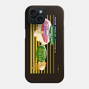 Vintage Bird Cage Casino Las Vegas Nevada Phone Case