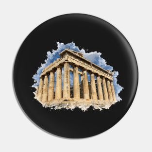 Parthenon, Athens, Greece sticker Pin