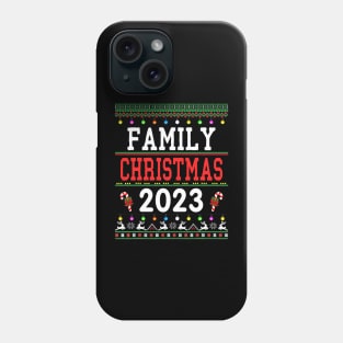 christmas 2023 - family christmas 2023 Phone Case