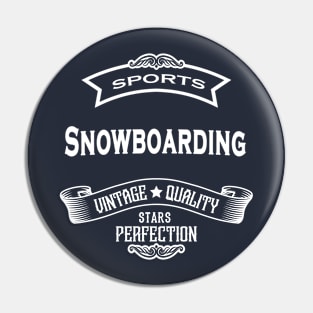 The Snowboarding Pin