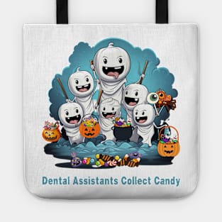 Dental Assistants Collect Candy Halloween Dental, Tote