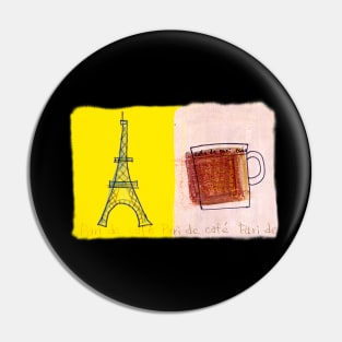 Paris de cafe Pin