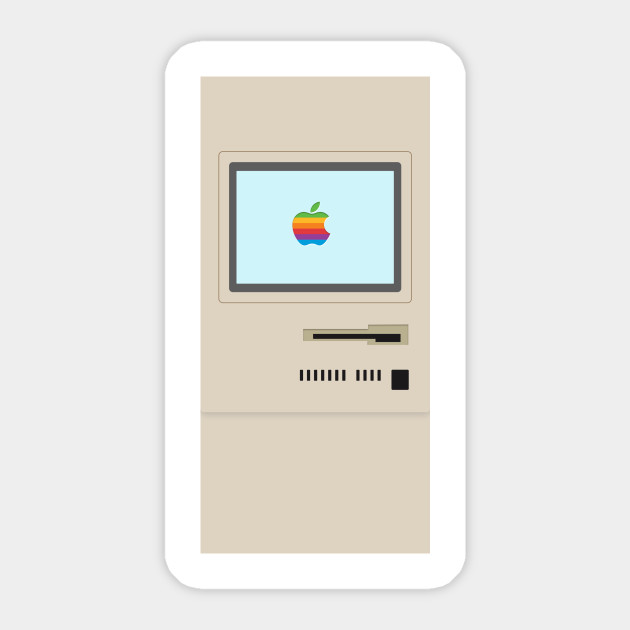 Macintosh Plus Apple Retro Case Apple Sticker Teepublic
