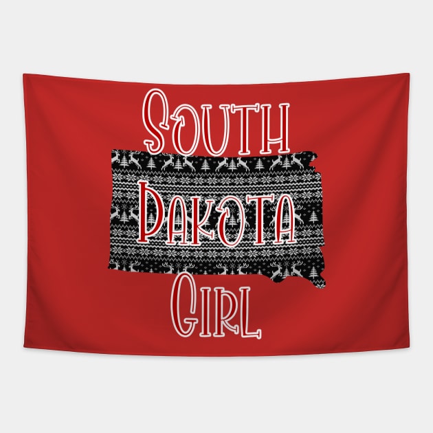 South Dakota Girl Tapestry by Flux+Finial