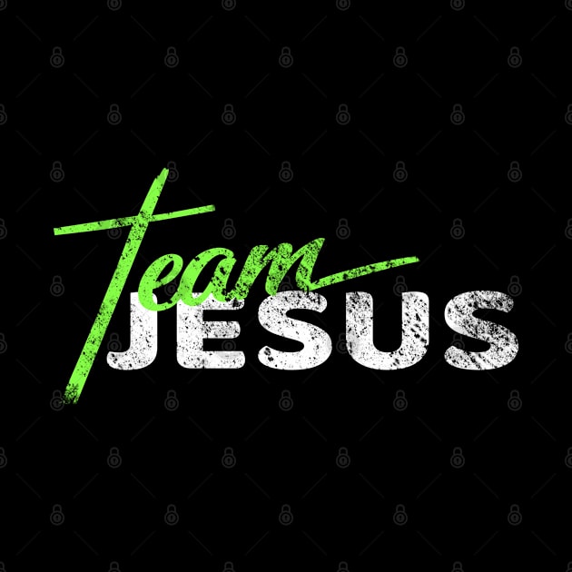 Christian Jesus Shirts Team God by jonathanptk