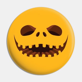 Funny Cool Pumpkin Pin