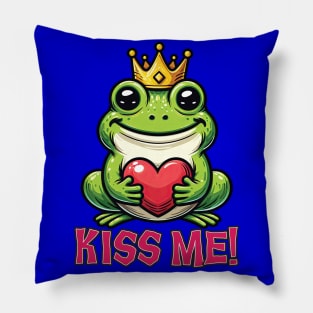 Frog Prince 24 Pillow