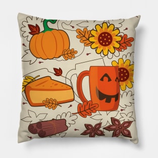 Pumpkin Season and Everything is Nice Pillow