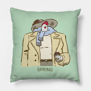 Spring Chicken Pillow