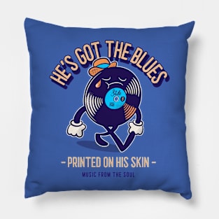 Blues Music Pillow