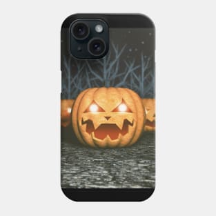 Spooky pumpkins. Phone Case