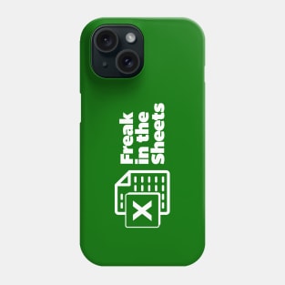 Freak in the Sheets Green Design Phone Case