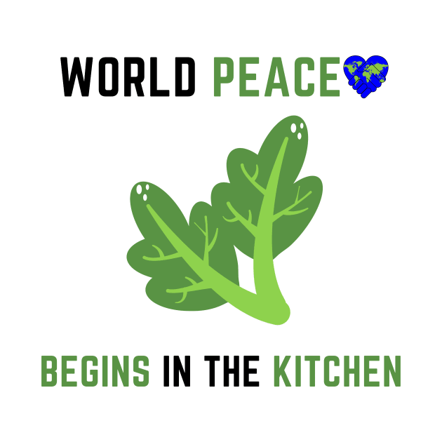 World peace begins in the kitchen by IOANNISSKEVAS