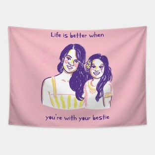 Best Friend Love Tapestry